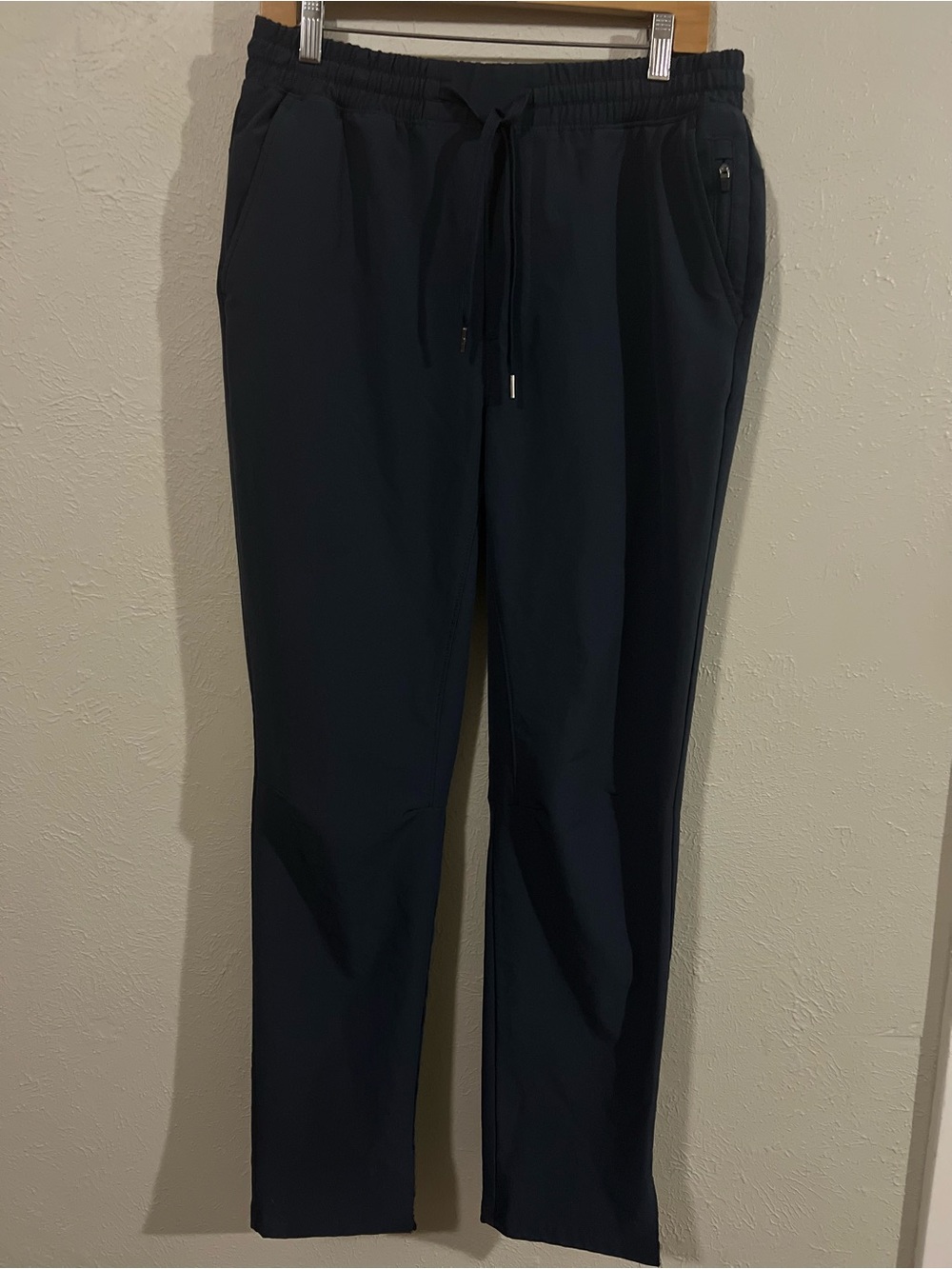 Men's Navy Drawstring Performance Pants Right of Way size M